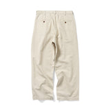 PORTANCE｜HEMP MIX SLACKS｜IVORY