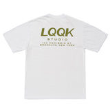 LQQKSTUDIO｜ADDRESS TEE｜WHITE