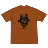 LQQKSTUDIO｜STONE MAN TEE｜BROWN