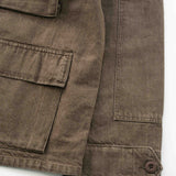 PORTANCE｜HEMP MIX BDU JKT｜BROWN