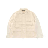 PORTANCE｜HEMP MIX BDU JKT｜IVORY