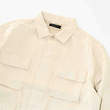 PORTANCE｜HEMP MIX BDU JKT｜IVORY