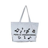 Public Possession｜E=MC2 Tote Bag｜Grey Reflector