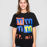 Public Possession｜P.P. Mix T-Shirt｜Black