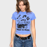 Public Possession｜Katzenmusik Kids T-Shirt｜Violet