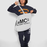 Public Possession｜E=MC2 Tote Bag｜Grey Reflector