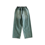 COMFORTABLE REASON｜Fade Straight Denim｜SAND BLUE