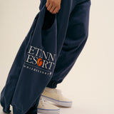 SETINN｜STN Resort Crew Sweat｜FADE NAVY