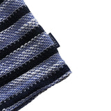 Whimsy｜Slub Knit Border Tee｜Blue
