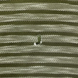 Whimsy｜Slub Knit Border Tee｜Khaki