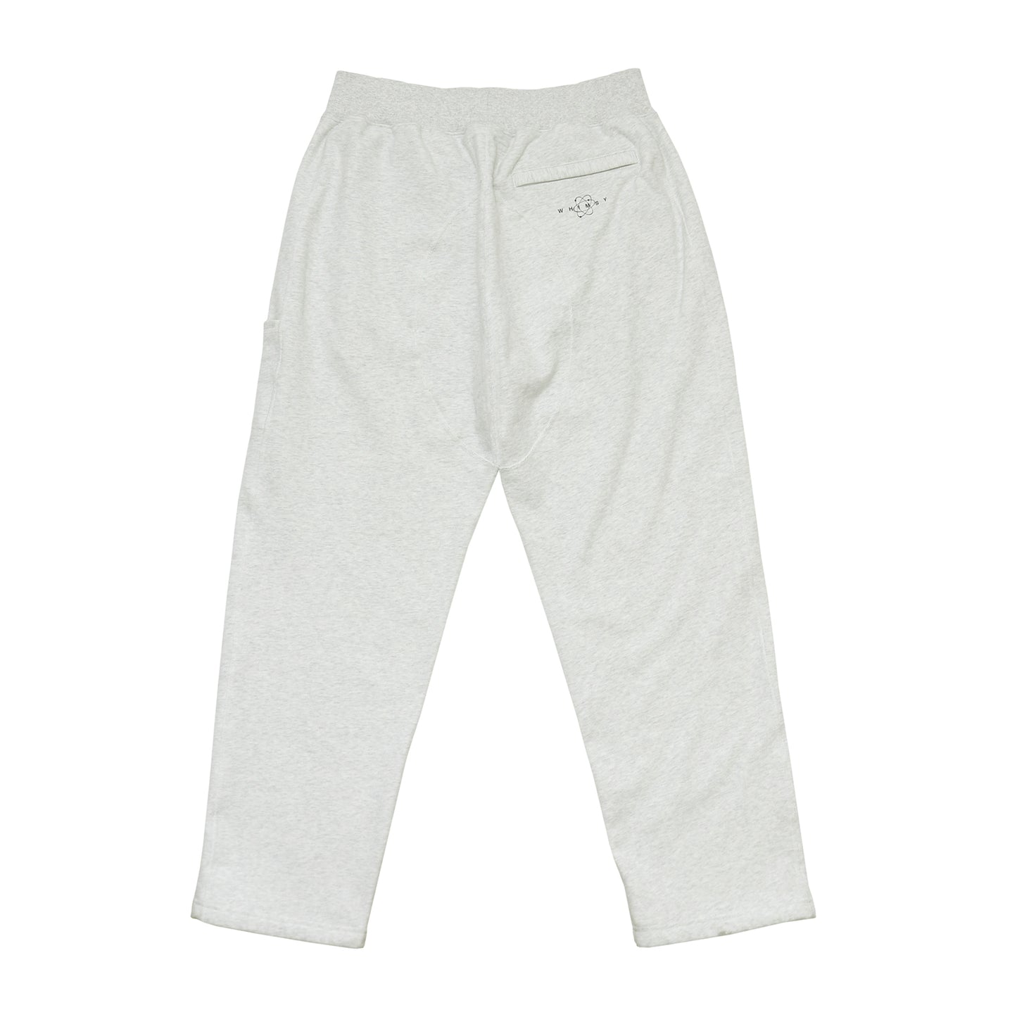 Whimsy｜STITCHED SWEAT PANT｜WHITE HEATHER
