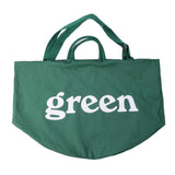 Mister Green｜Large Round Tote / Grow Bag