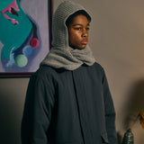 COMFORTABLE REASON｜Waffle Hood Scarf