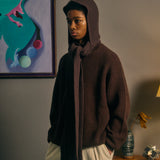 COMFORTABLE REASON｜Waffle Hood Scarf