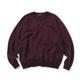 PORTANCE｜OG RAGLAN SWEATER｜PLUM