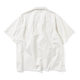 PORTANCE｜O/C STRIPE WORK SHIRT｜BEIGE ST