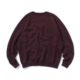 PORTANCE｜OG RAGLAN SWEATER｜PLUM