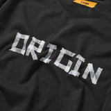 Origin Original｜Fake Masking TEE｜CHACOAL