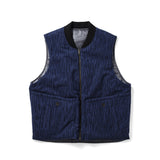 PORTANCE｜RAIN-CAMO RV PUFF VEST｜NVY CAMO