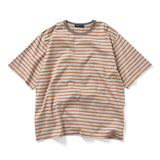 PORTANCE｜OG STRIPED S/S TEE｜BEIGE BD