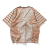 PORTANCE｜OG STRIPED S/S TEE｜BEIGE BD