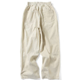 COMFORTABLEREASON｜Grid Cord Slacks｜IVORY
