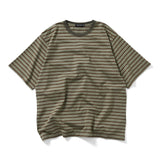 PORTANCE｜OG STRIPED S/S TEE｜OLIVE BD