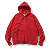 PORTANCE｜THERMAL LINED ZIP HOODIE｜RED