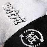 Entripaper×OriginStore｜The Twoheads Plush toy｜BLACK×WHITE
