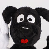 Entripaper×OriginStore｜The Twoheads Plush toy｜BLACK×WHITE