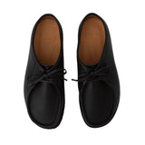 STOCK NO:｜MOCCASIN SLIP-ON SHOES｜BLACK