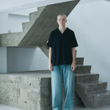 COMFORTABLE REASON｜Fade Straight Denim｜SAND BLUE