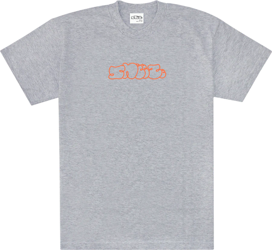 Sneeze Magazine｜LOGO T-SHIRT HEATHER GREY